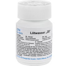 Soldeerwater ZB in een witte kunststof fles