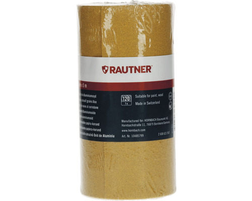 Rol schuurpapier aluminiumoxide, korrel 120