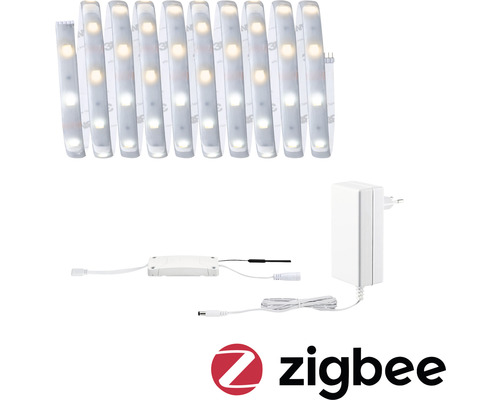 Ledstrip met voeding en Zigbee logo