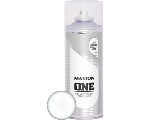 MASTON One spuitlak glans transparant 400 ml-0