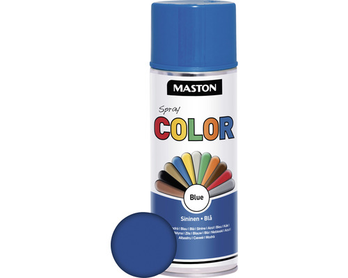 MASTON Color spuitlak glans blauw 400 ml