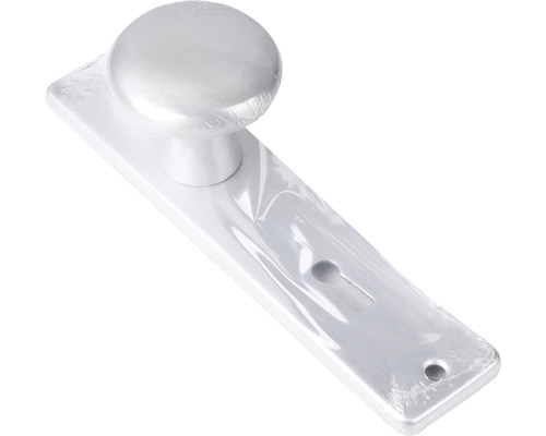 Deurbeslag met deurklink en sleutelrozet