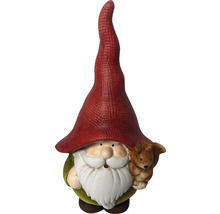 Tuinkabouter met eekhoornfiguur