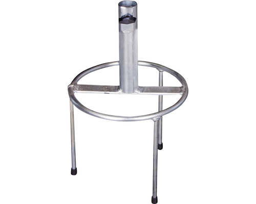 Metalen barkrukframe met voetensteun en drie poten