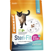 Fokker Steri-Fit kattenvoer voor urinewegen en gewichtsbeheersing in zak