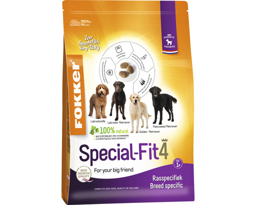 FOKKER Hondenvoer droog Special-fit 4 13 kg