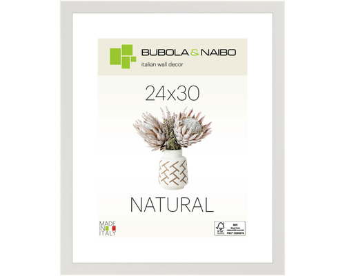 BUBOLA&NAIBO Fotolijst hout 4405/05 wit 24x30 cm