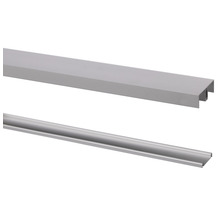 Twee aluminium profielen voor bouwprojecten