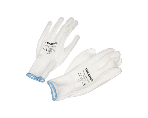 Twee paar witte Anza Pro beschermende handschoenen