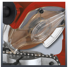 Detailopname kettingzaag met beschermkap