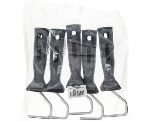 Set van vijf lakrolbeugels mini, gereedschap om te verven