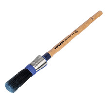 Ronde kwast met houten handvat