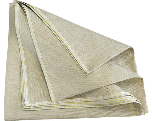 Stoffen afdekzeil met versterkte randen