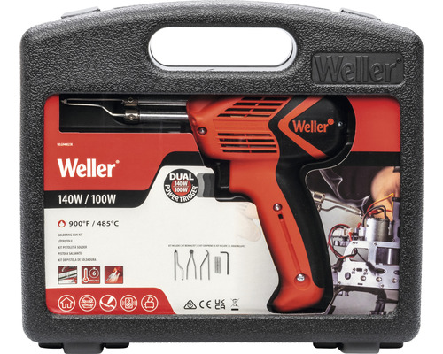Weller soldeerpistoolset in koffer