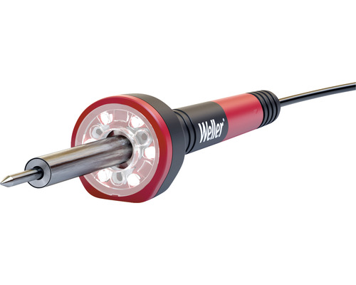 Soldeerpistool met verlichting en Weller logo