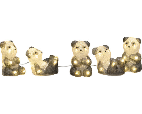 Slingers met panda motieven