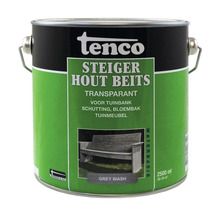TENCO Steigerhoutbeits transparant grey wash 2,5 l-thumb-0
