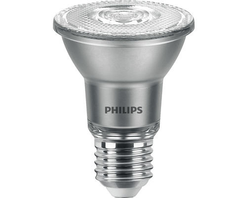 PHILIPS LED-lamp E27/6W reflectorvorm PAR20 warmwit