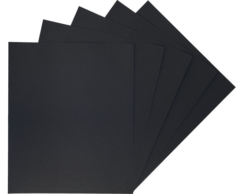 RAUTNER Schuurpapier waterproof Sic K320 zwart 230x280 mm verpakking à 50 stuks