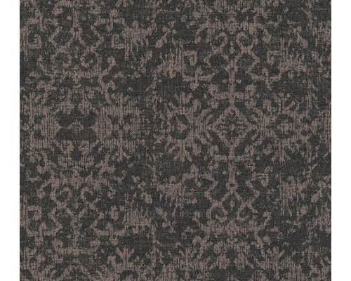 A.S. CRÉATION Vliesbehang 38521-2 Desert Lodge ornament zwart Vloerkleed met patroon en bloemmotief