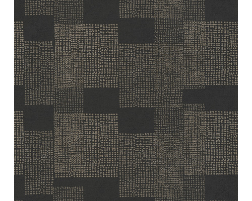 A.S. CRÉATION Vliesbehang 38525-3 Desert Lodge geometrisch zwart