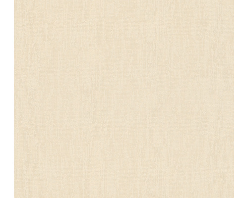 A.S. CRÉATION Vliesbehang 38599-3 Hygge 2 effen natuur crème Textuurbehang met fijne structuur
