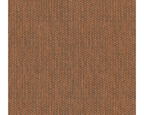 A.S. CRÉATION Vliesbehang 38612-7 Hygge 2 rood bruin Bruin gemustert vinylbehang