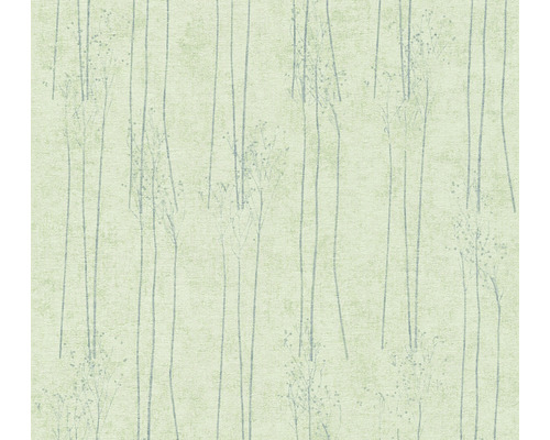 A.S. CRÉATION Vliesbehang 38614-4 Hygge 2 natuur mint Behang met plantenmotief