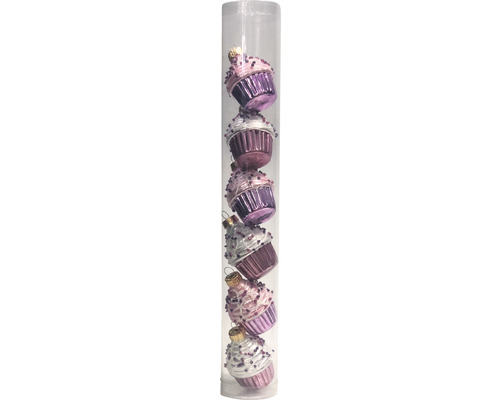 LAFIORA Hanger muffin glas per 6 st. LAFIORA Hanger muffin glas per 6 st.
