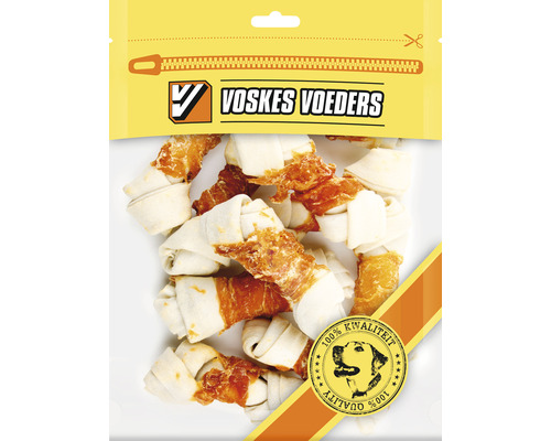 VOSKES Hondensnack Kauwknopen kip 10 stuks Voskes Voeders hondensnacks met gevogelte in zak
