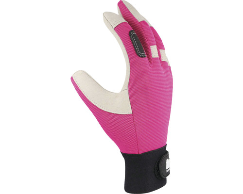Roze tuinhandschoen