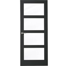 PERTURA Binnendeur 307 stomp zwart gegrond 201,5 x 78 cm-thumb-0