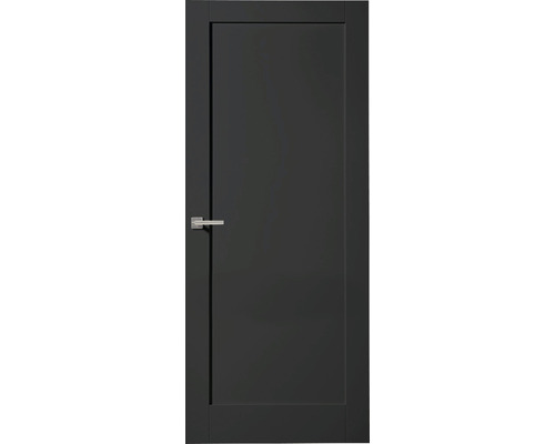 PERTURA Binnendeur 308 stomp zwart gegrond 201,5 x 73 cm-0