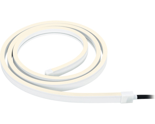 Flexibele ledlamp in opgerolde toestand