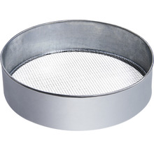 Metalen zeef met gaas