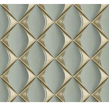 Behang met geometrisch ruitpatroon