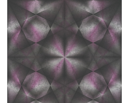 A.S. CRÉATION Vliesbehang 38692-1 My Home. My Spa. lila zwart Abstract geometrisch patroon voor wanddecoratie