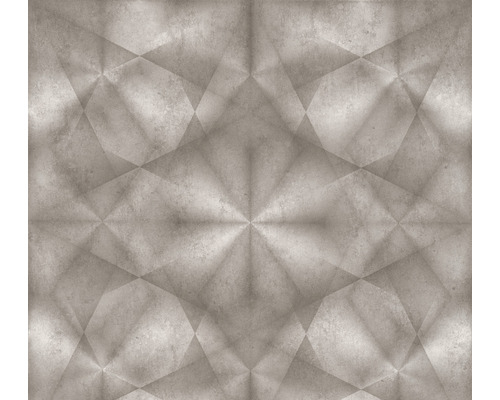 A.S. CRÉATION Vliesbehang 38692-3 My Home. My Spa. grijsbeige Decoratieve tegel met geometrisch patroon