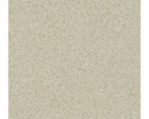 A.S. CRÉATION Vliesbehang 38702-4 My Home. My Spa. effen glanzend goud Close-up van een beige gestructureerd behang.
