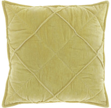 Vierkant sierkussen met ruitpatroon