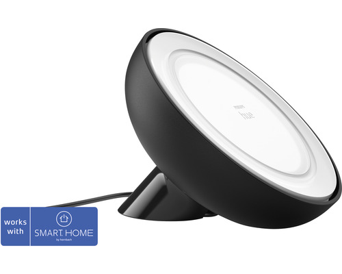 PHILIPS Hue White and Color Ambiance LED tafellamp Bloom zwart