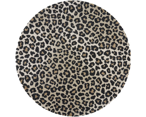 MD ENTREE Schoonloopmat Universal Safari beige rond ø 100 cm