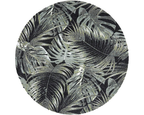 MD ENTREE Schoonloopmat Universal Palm Leaves groen ø 100 cm