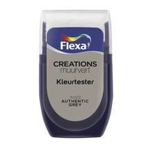 Flexa Creations muurverf Kleurtester Authentic Grey