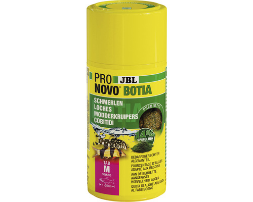 JBL ProNovo Botia Visvoer tabletten M 100 ml JBL Pro Novo Botia sierschildflossenvoer blik
