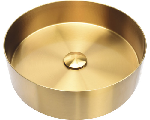 DIFFERNZ Opzet waskom Ø40 cm RVS goud DIFFERNZ Opzet waskom Ø40 cm RVS goud
