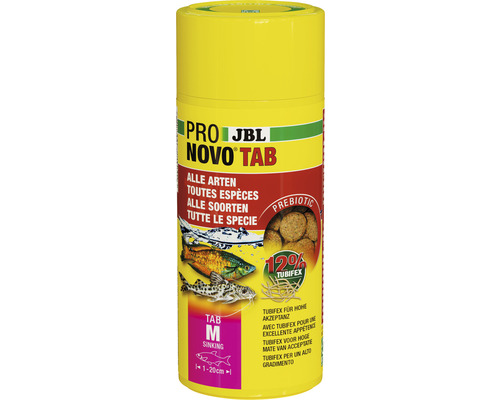 JBL ProNova Tab Visvoer tabletten M 250 ml JBL Novo Tab M voedertabletten voor vissen