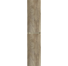 SANOX Hoge badkamerkast Frozen 3D met greep 170x35x35 cm grain oak