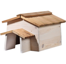 Houten huis voor kleine dieren
