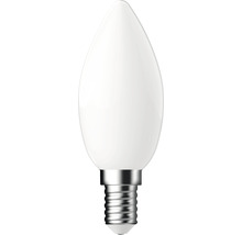 LED lamp E14/4,2W C35 daglichtwit mat, 3 stuks